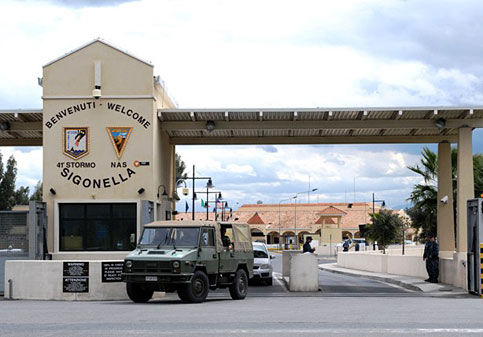 Immagine della Base di Sigonella
